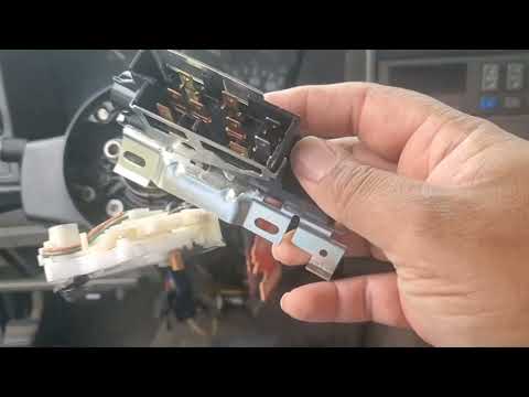1988 to 1998 Chevy Silverado (C/K) ignition switch replacement