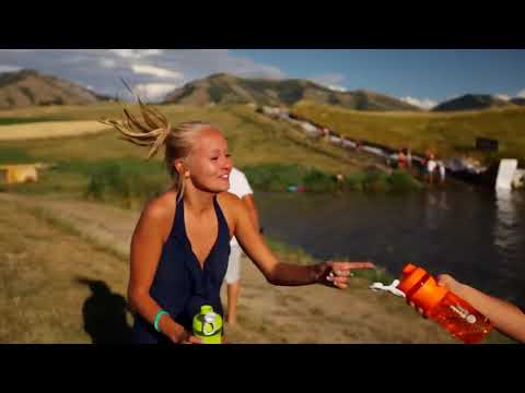 k78 .. Human Slingshot Slip and Slide Vooray