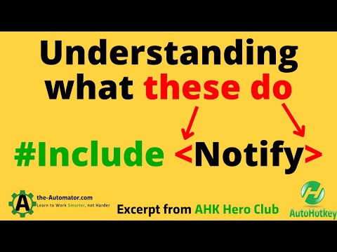 Understanding Ways to Include files in AutoHotkey v2 - AHK Hero Extract