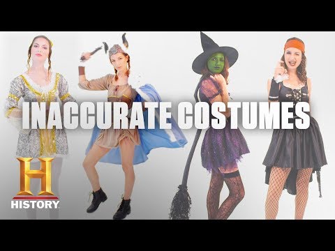 Historically Accurate Halloween Costumes | History Video