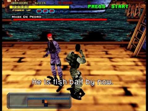 Dynamite Cop (Arcade) - Mission 1 - Stage 4: Island + Ending