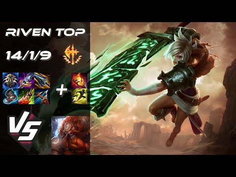 TOP Riven vs Gragas - EU Grandmaster Patch 25.20