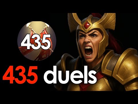 IMMORTAL Legion Commander OFFLANE – 435 DUELS DOMINATION! Patch 7.39d Dota 2 Gameplay