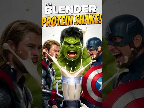 “Hulk’s Protein Shake Gone Wrong 😂 | Funny Avengers 3D Animation | Hulk, Thor & Captain America”