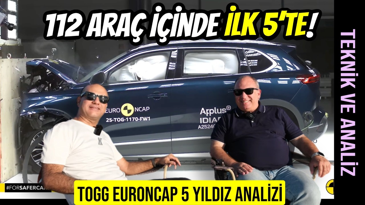 Togg Euro Ncap'te Nasıl Bu Kadar Başarılı Olabildi? | @HalitBolkan ile Analiz Ettik!