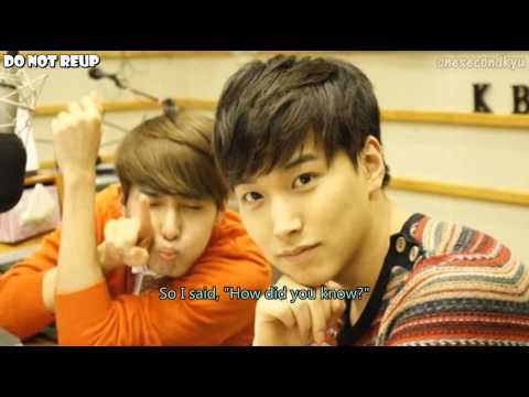 ENGSUB 121001 KTR Sungmin gets recognised by a Taxi driver