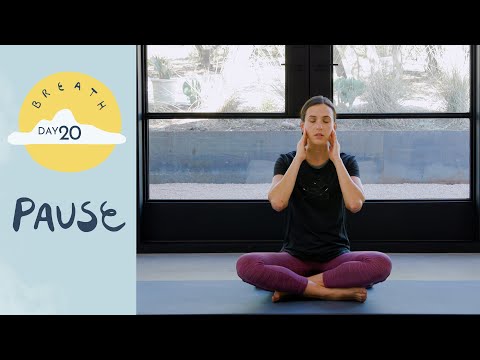 Day 20 - Pause |  BREATH - A 30 Day Yoga Journey