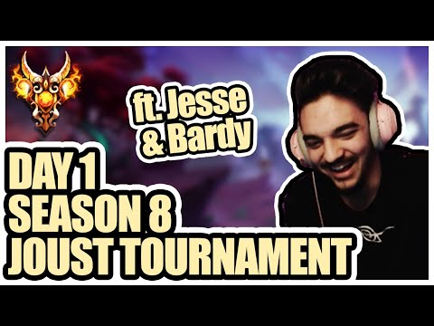 JOUST TOURNAMENT ON THE FIRST DAY OF SEASON 8 - GM Joust - Smite