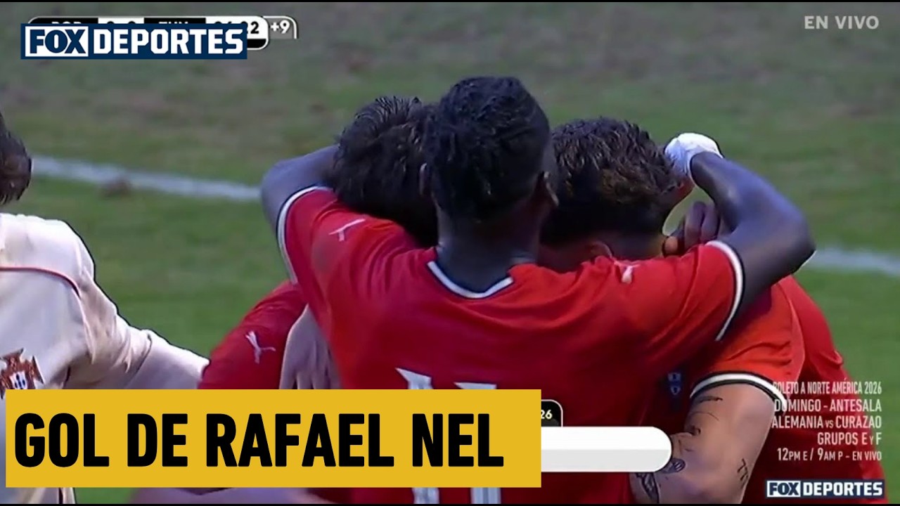 🤩🇵🇹 GOL DE RAFAEL NEL | Portugal 2-0 Túnez | Maurice Revello 2026 | Final
