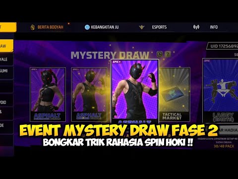 BONGKAR TRIK RAHASIA SPIN MYSTERY DRAW FF DAPATIN BUNDLE UTAMA! KLAIM TOKEN WAYANG