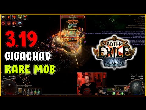 ⚡ POE 3.19 ⚡ Velyna - GIGACHAD rare mob and .. the ending