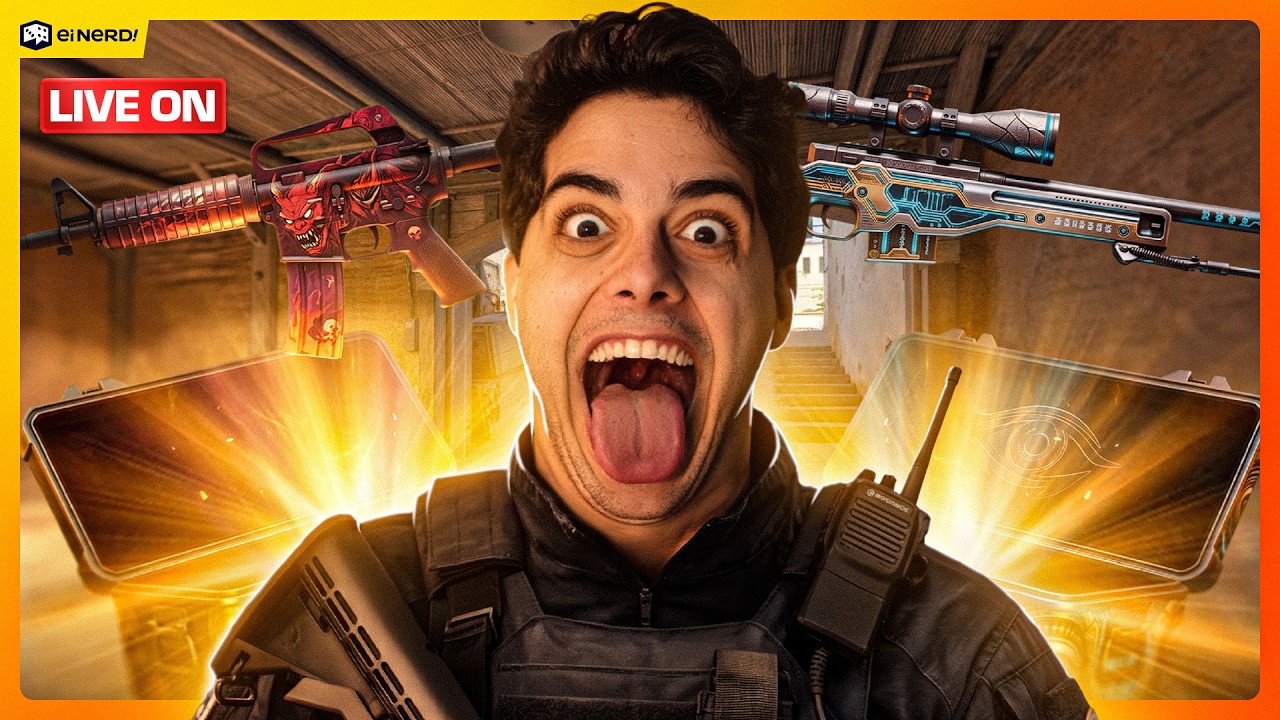 JOGANDO CS2 COM O PROFESSOR