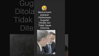 Download lagu Perbedaan Gugatan Ditolak & Tidak Dapat Diterima mp3 Download lagu Perbedaan Gugatan Ditolak & Tidak Dapat Diterima mp3