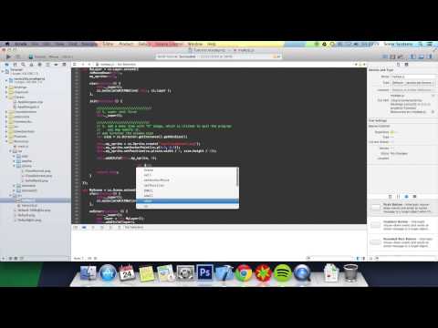 Cocos2d-x JavaScript Tutorial 23 - Skewing using SkewBy