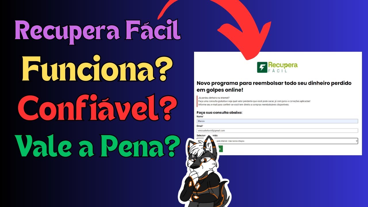 RECUPERA FÁCIL - REVIEW DO SITE QUE RECUPERA SEU DINHEIRO PERDIDO DE GOLPES - FUNCIONA MESMO?