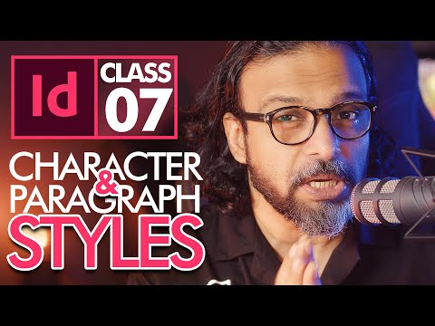 InDesign Paragraph and Character Styles اردو हिंदी`