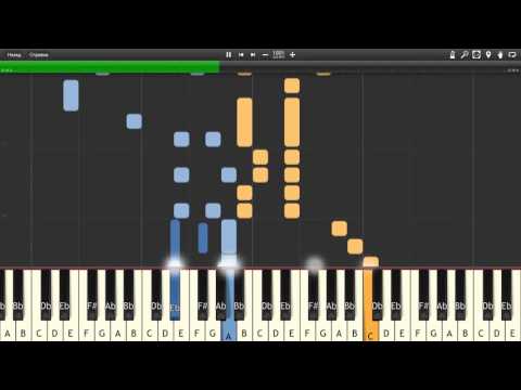 Alice in Wonderland - I'm late - Piano tutorial and cover (Sheets + MIDI)