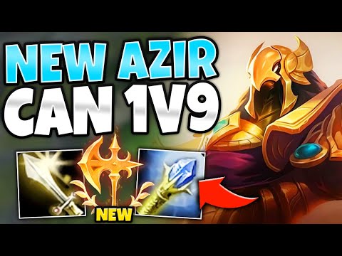 *PROS ARE ABUSING THIS* NEW CONQUEROR AZIR MAKES HIM S+ TIER!! - League of Legends