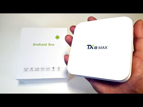 2017 Tanix TX8 MAX Android TV Box Review - Powerful Octa-Core ( 8 CORE ) 3GB