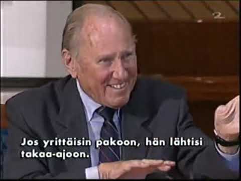 Luftwaffe Ace Günther Rall interviewed on Finnish TV