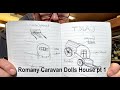 Romany Caravan Dolls House pt 1