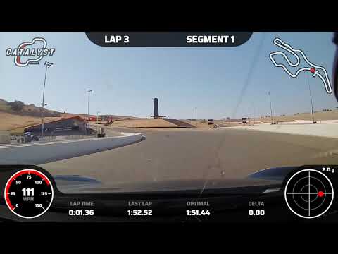 Porsche Cayman S at Sonoma Raceway - 1:52.25