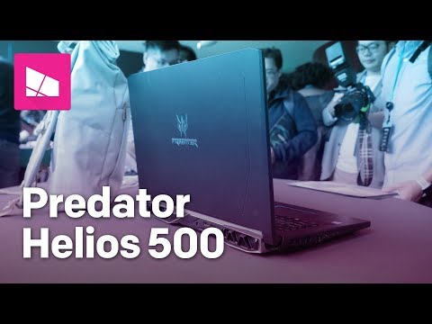 Acer Predator Helios 500 gaming laptop hands-on