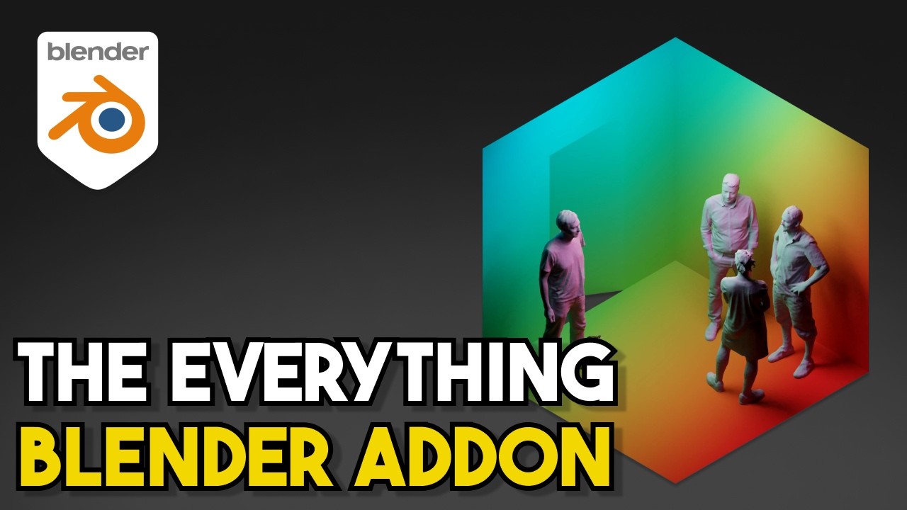 This Blender Addon Has Unlimited 3d models