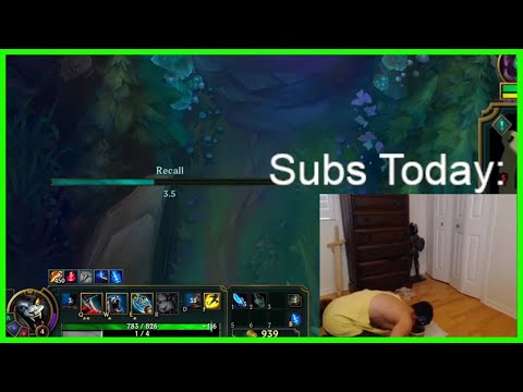 When LoL Streamer Is To Busy To Eat Normally - Best of Doaenel Streams 1639