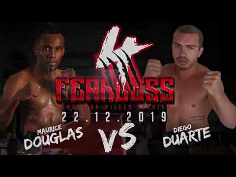 Gala Fearless 4: Maurice Douglas vs Diego Duarte.