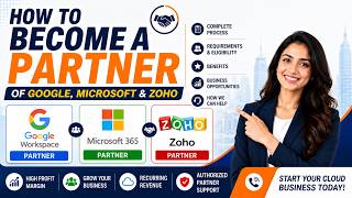 How We Became an Official Google, Microsoft & Zoho Partner?
