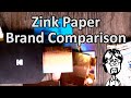 Testing Kodak Canon Lifeprint Polaroid HP Zink Paper With The Same Photos Results Comparison