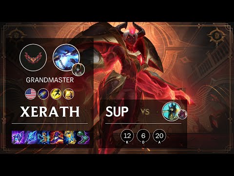 Xerath Support vs Nami - NA Grandmaster Patch 12.3