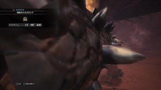 モンスターハンター：ワールド　ベータテスト版　ネルギガンテ　ガンランスソロ