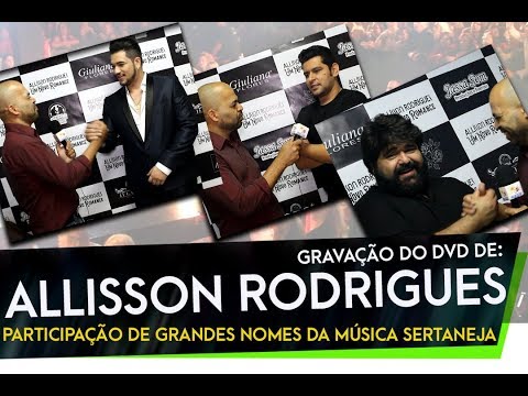 GRAVAÇÃO DO PRIMEIRO DVD DE ALLISSON RODRIGUES