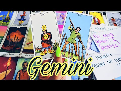 GEMINI♊THEY ARENT LEAVING WITHOUT A FIGHT!😩🏃🏽 #tarot #gemini