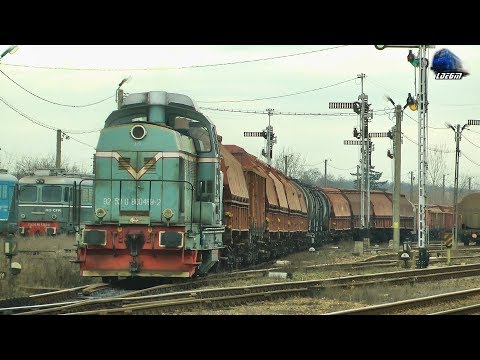 LDH1250 80-0489-2 la Manevră/Shunting in Gara Valea lui Mihai Station - 21 December 2019