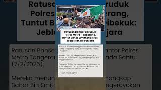 Download lagu Ratusan Banser Geruduk Polres Metro Tangerang, Tuntut Habib Bahar Dibekuk: Jebloskan ke Penjara mp3