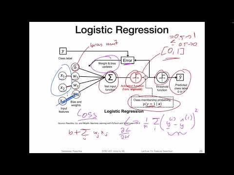13.3.1 L1-regularized Logistic Regression as Embedded Feature Selection (L13: Feature Selection)