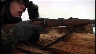 preview picture of video 'reenactment WW2 Recogne Cobru Bastogne 2010'