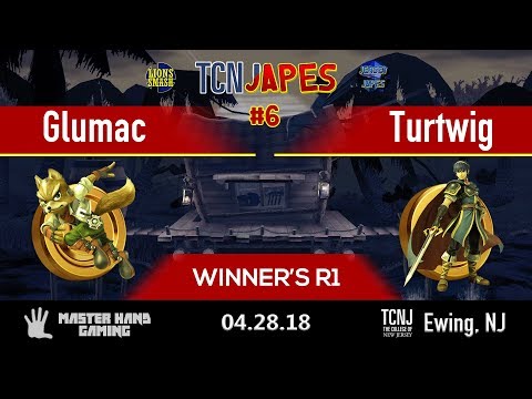 TCNJapes 6 - Glumac (Fox) vs Turtwig (Marth) - Winner's R1