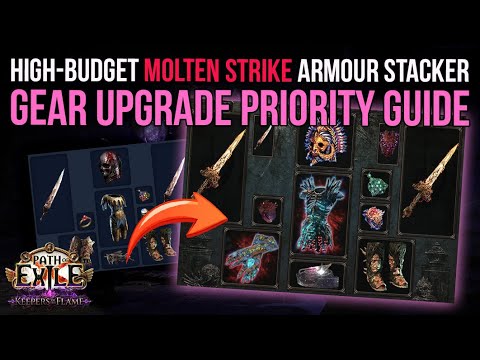 High-Budget Molten Strike Armour Stacker – Gear Upgrade Priority Guide 🔥 | Path of Exile 3.27