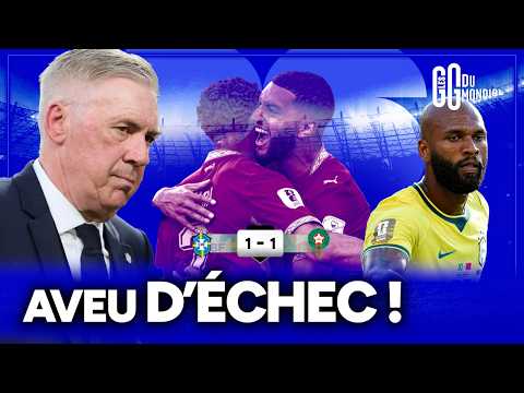 "RIEN N'EST PRÉPARÉ", le Brésil "INEXISTANT" face au Maroc (GG du Mondial)