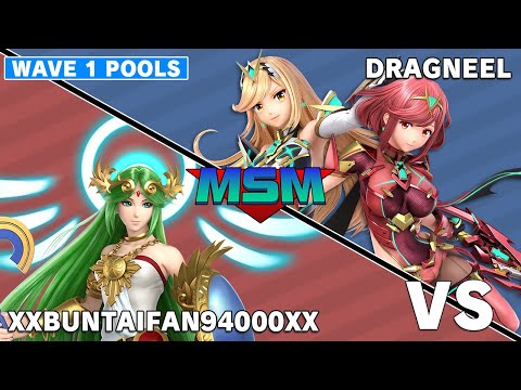 Offline MSM 242 - xXBuntaiFan94000Xx (Palutena) VS Dragneel (Pyra/Mythra) Wave 1 Pools