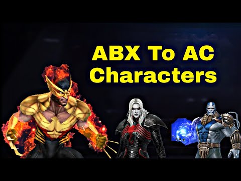 ABX Meta Characters Became AC Characters? Top List And Guide - Marvel Future Fight