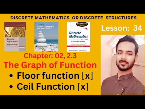 Lesson 34 The Graph of Function in Discrete Mathematics | Floor and Ceil Function
