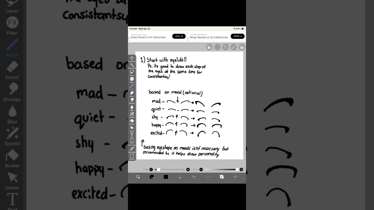How I draw eyes // simple tutorial #art #tutorial #howto #howtodraw #eyes #artist #simple #drawing