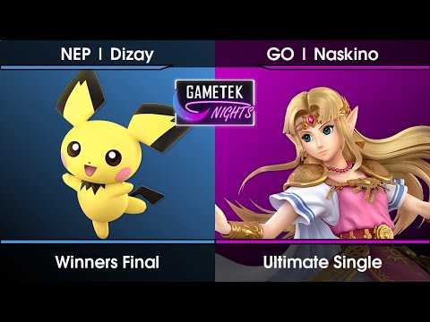 Gametek Night 2023.09 Winners Final - Dizay (Pichu) Vs. Naskino (Zelda) SSBU Ultimate Tournament