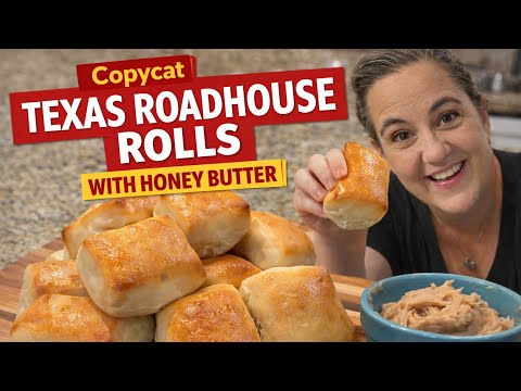 How to Make Texas Roadhouse Copycat Rolls with Honey Butter - Bread Week!