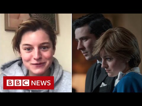 ダイアナ妃役とゴールデン・グローブ賞受賞についてのクラウンのエマ・コリン氏 - BBC ニュース (The Crown’s Emma Corrin on playing Princess Diana and winning a Golden Globe - BBC News)